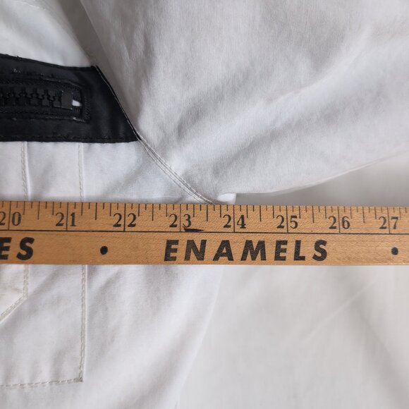 Pajar Men's White Winter Jacket 80% Down Insulated Warm Zip Pockets, Small - Picture 12 of 13